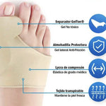 Corrector de Juanetes con Compresión Graduada